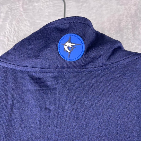 NWT White Water Mens XXL Blue 1/4 Zip Performance Shirt Fishing Golf Breathable - Picture 6 of 10